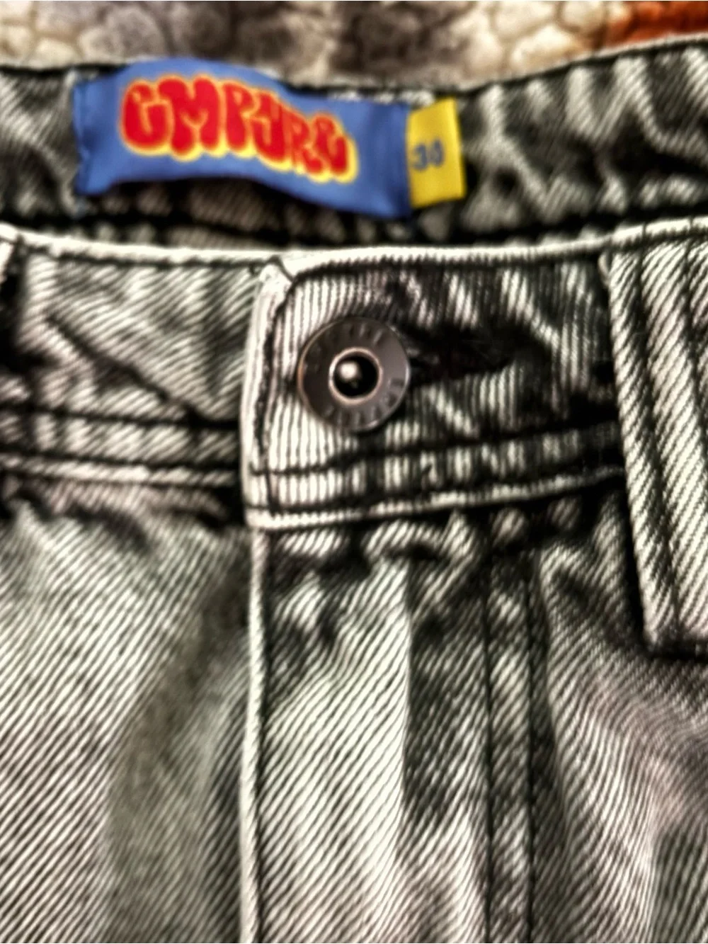 Vintage Grey Kids Denim Jeans - Casual Everyday Wear